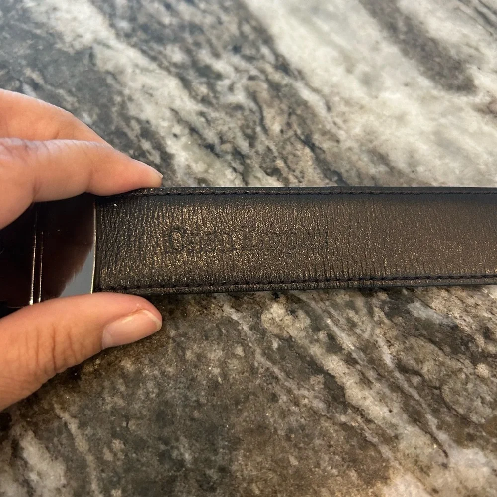 Casa Lopez (Buenos Aires) reversible Leather Belt (has wear)